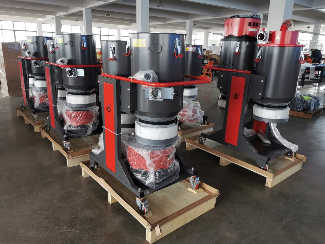 Double Dust Canister Industrial Vacuum Cleaner for Grinder Machine