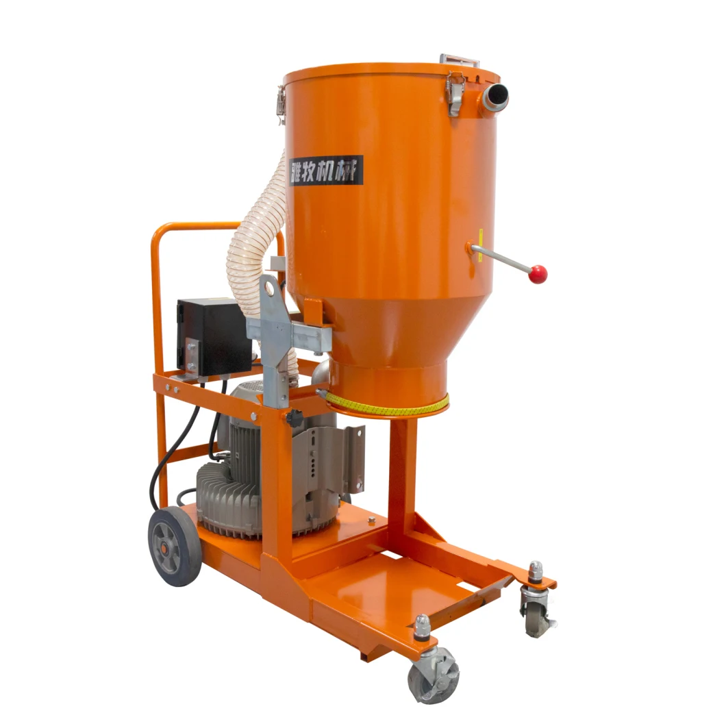 Double Dust Canister Industrial Vacuum Cleaner for Grinder Machine